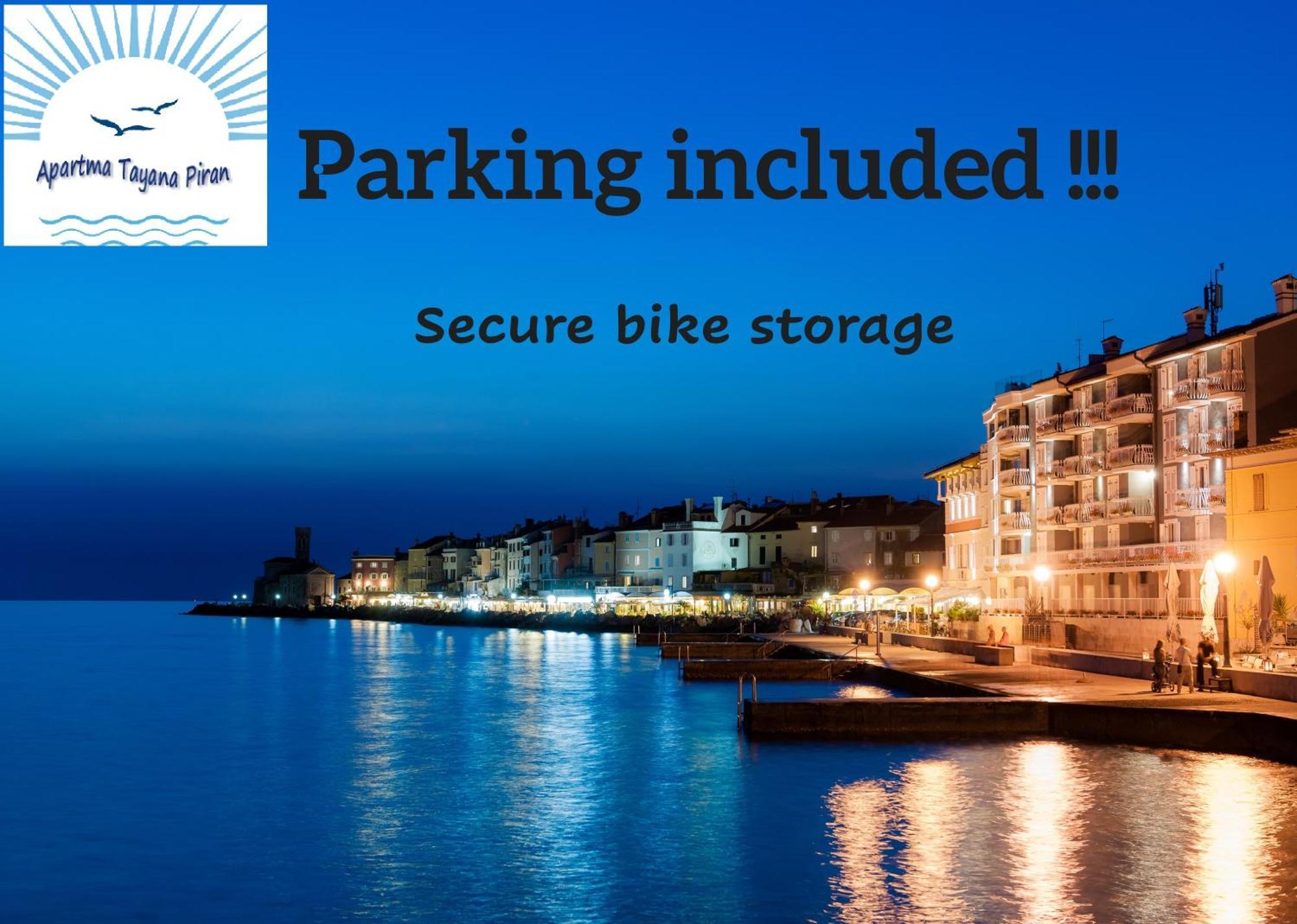 Apartma Tayana Piran - Parking Included !!! מראה חיצוני תמונה